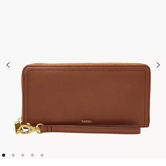 Fossil Zip Around Clutch - Picture 1 of 4